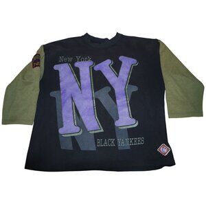 Vintage New York Black Yankees Men XXL T-Shirt Underground Railroad Negro League